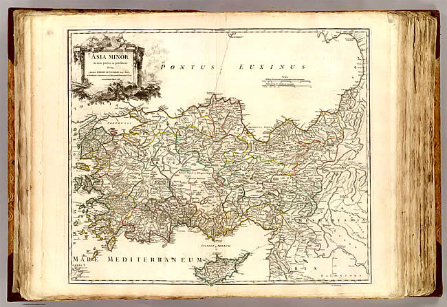 Ancient Turkey Map