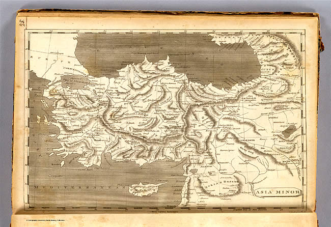 Ancient Turkey Map