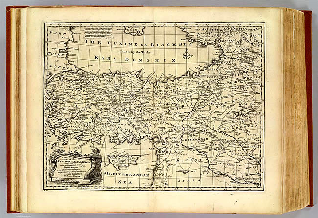 Ancient Turkey Map