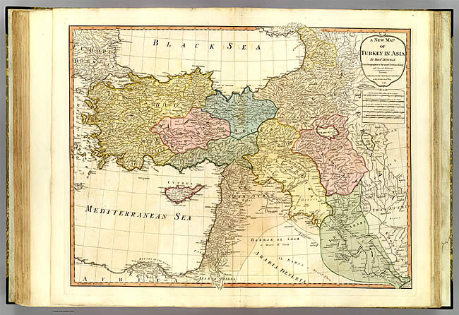 Ancient Turkey Map