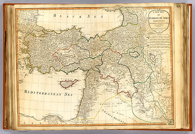 Ancient Turkey Map