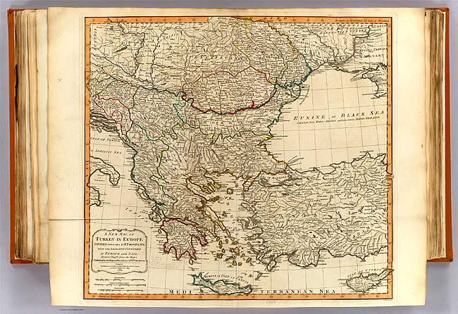 Ancient Turkey Map